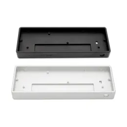 Möss Poseidon PSD60 RE -fall Anodiserat aluminium- eller beläggningsfodral för mekaniskt tangentbord Vit svart Sier ljusgrå för BM60 XD64