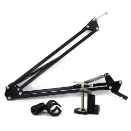 Stand 2021 Ny Mic Arm Stand Microphone Suspension Boom Scissor Holder For Studio Broadcast PN Drop Shipping Support