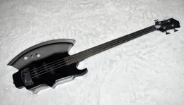 Fabrik benutzerdefinierte linkshändige ungewöhnliche Axe Elektro -Bass -Gitarre mit 4 Stringsrosewood Fretboardchrome HardwareHigh Qualitycan sein 7276540