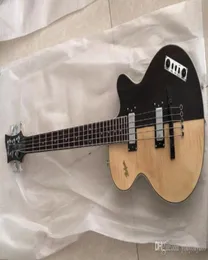 الشركة المصنعة مخصصة كلاسيكية جديدة 4 5 سلسلة اللهب و Mahogany Body Bass Guitar Hofner Neck Strip Bass Hofner Custom Color Lab3105654