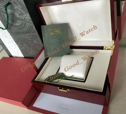 Good Watch Factory Sell Quality Watches Boxes Original Box Papers Big Red Wood Handbag 20mm x 16mm For 15400 15500 15710 15202 Gif4585159