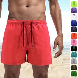 Mens Shorts Summer Swimwear Man Swimsuit Swimming Trunks Sexy Beach Surf Board Clothing Pants S4XL 240407