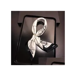 Scarpes Designer Woman Silk Scarf Fashion Letter headban Small Variable Pesta Accessori Attività Delizio Cappelli Delivery Delivery, Gloves DHVN0