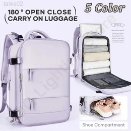 Bolsas de função multifuncional Backpack de viagem para mulheres Carry On TSA Aprovou Laptop Flying University Nurse Bag Day Day YQ240407