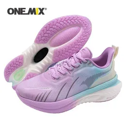 Athletic Outdoor Onemix Running Shoes For Women Sport Shoes Outdoor Trainers Sneakers Athletic Gym Fitness Walking Female Footwear 240407