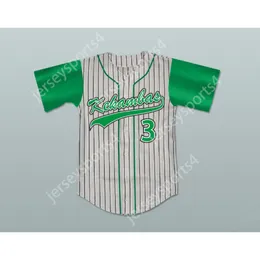 Игрок 3 Kekambas Baseball Jersey Hardball New Stithed