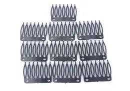 50pcs Plastik -Perücken Kammhaarklammern für Perückenkappenkammclips für Perückenkappe und Perücken und Haarverlängerungen Werkzeuge gelagert 4140006