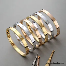 Schraubenarmband Designer Armband Designer Schmuck Schmuck Set Liebesarm beliebt für Frauen Schwester Armbänder Damen Bangle Relationship Armbänder Luxusschmuck