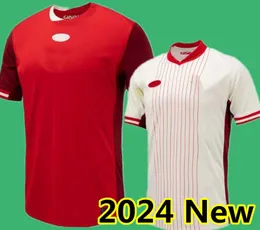 2024 Jerseys de futebol do Canadá 2023 2024 2025 Seleção nacional Davies J.David Ugbo Larin Cavallini Millar Eustaquio Futebol camisa