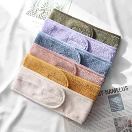 Towel Yoga Opaska Toweling Hair Accessories Girl Headbands For Face Washing Bath Makeup Band Women Adjustable SPA Facial Headband