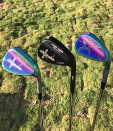 2021 Golf Kama Datang Dragon Phoenix Crucifix Kama Dövme 52 56 60 Dinamik Altın S300 Şaft Golf Kulüpleri 7271174