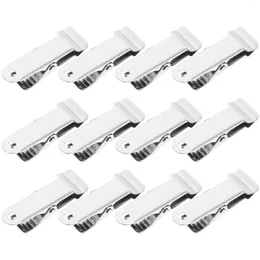 Çerçeveler 12 PCS Metal Anti-nole-nole Clip Yay Kelpesleri Timsah Klipsleri ve Bağlantı Kurucuları Küçük Demir