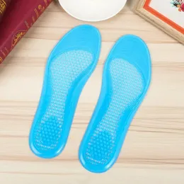 Bachonete de gel de massagem suave Coscão de absorção de choque correndo caminhada confortável massageando palmilhas de gel para sapatos Homens de mulher solteira