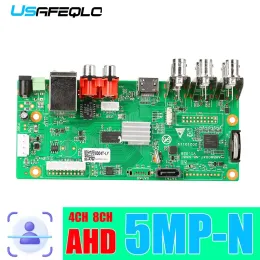 렌즈 H.265 메인 PCB AHD 5MPN 4 채널 AHD DVR 레코더 비디오 레코더 4 채널 AHD DVR 1080P 1080p/5MP AHD 카메라 용 AHDH