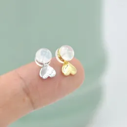 Stud Earrings Earring Support Backs Screw Secure No Fading Comfort