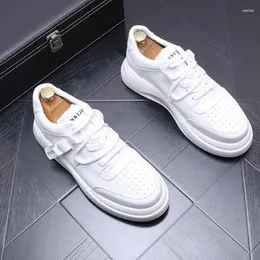 Casual Shoes Spring Men's 2024 Korean version av Fashion Small White Zapatillas Hombre A11