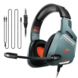 Hörlurar PLEXTONE G800 SPEL HUDFONER Lätt PC Gamer headset 50mm Horn Unit 190mm Mic för mobil bärbar dator PS4 Xbox One Auriculare