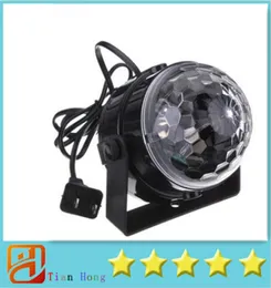 Mini RGB LED Crystal Magic Ball Stage Effect Lighting Lamp Party Disco Club DJ Bar Light Show 100240V US Plug7557454