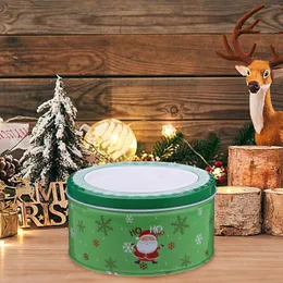 Бутылки для хранения рождественская конфеты Jar Cajas para Regalos de Cookie Bunce Party Trate Satchs Bead Biscuit Biste