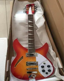 In tutto il nuovo Rickenback Custom Rickenback 12 String Electric Guitar con un collo 330 in Sunburst 1116136