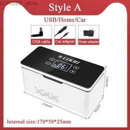 Freezer Car cooler for drug growth hormone interferon insulin USB charging thermostat mini refrigerator Y240407165Z