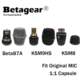 محول Betagear اللاسلكي كبسولة الميكروفون المكثف Beta87a KSM9HS