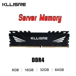 RAMS использовал DDR4 8GB 16GB 32GB 64GB Memory Memory 2400 2133 МГц ECC REG PC42133P 2400T ОЗУ