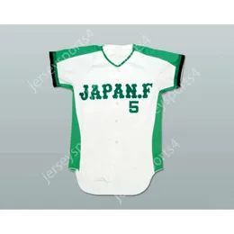 Gdsir Japan F 5 Baseball Jersey сшила любого игрока или номера нового Ed