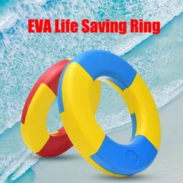 EVA LIFE SAVING RING BUOY CHILDRES大人の肥厚頑丈なライフビュイビーチSalvagenteプロフェッショナルスイミングアクセサリー240403