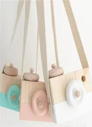 New Style Wooden Toy Camera Creative Toy Dece Pographic Decor Decor Mift Gift Baby Educational Toy L13126115393518