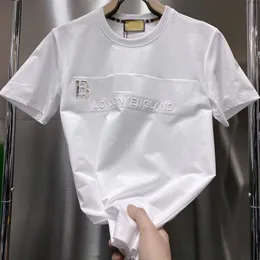 Shirt da donna designer di uomini Lettere alla moda a manico a maniche corte in bianco e nero