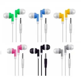 Wholesale Disposable earphones headphones low cost earbuds for Theatre Museum School library,hotel,hospital Gift 11 LL