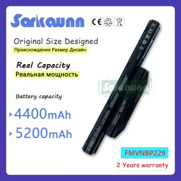 Batteries SARKAWNN 6CELLS FNVMBP229 LAPTOP Battery For FUJITSU AH564 S904 SH904 A514 A544 A555 A557 E734 E733 E736 E743 E744 E751 E753 754