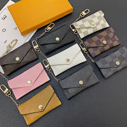 Fashion Classic Hook Wallet Button Hüllkartenkarten Tasche Brieftasche Aufbewahrungstasche Bankkarte Taschen Brieftasche