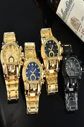 Niepokonana rezerwat zegarków Bolt Zeus Mens Quartz Wirstwatch 52 mm Chronograph Invincible Luxury Watches Invicto RelOJ de Hombre dla D1748702