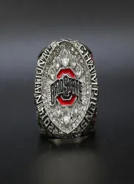 2014 год штата Огайо Buckeyes College Sugar Bowl Football National Championship Ring Ring Alloy Fans Fans Collection Souvenirs Рождество G8575330