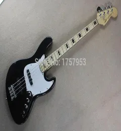 Factory Custom Shop 2015 New Style Top Quality Jazz Electric Bass 4 Strings Black Color Electric Guitar Stock 1 12394912