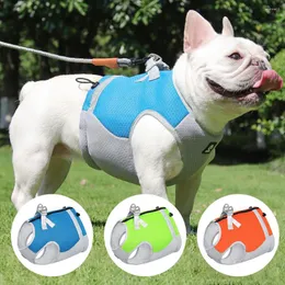 Hundkläder Summer Cooling Vest Harness Reflective Quick Release Pet Clothes Cool Jacket For Small Medium Largr Accessories 1st