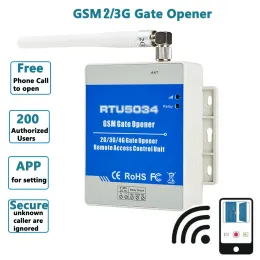 Kits GSM Gate Opener Access Relay switch Remote Control by Free Call Home Alarm System Security for Automatic Door Opener RTU5034