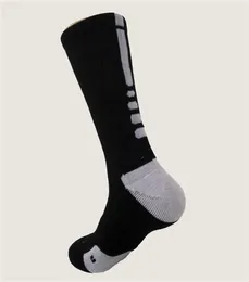 Auf Lager EU USA Professionelle Elite -Basketball -Socken Langknie Athletic Sport Socken Männer Modedesigner Walking Running Tennis SPO6783746