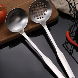 Spoons Pot Ladle Spoon Set Stainless Steel Thickened Household Soup For Kitchen Serving