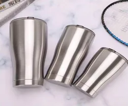 30 once da viaggio Tumbler in acciaio inossidabile Cuccio di ghiaccio in acciaio in acciaio inossidabile CAPPAGGIO Isolamento a doppia parete Acqua Tazas Tazza Coffee Cups2052183