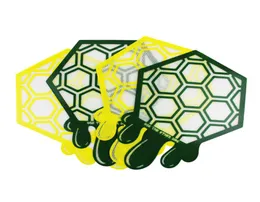 البلاتين شفيت السيليكون مركزة الحصير 7x9quot nonscagon Hexagon Honeycomb تقطيع الطعام درجة زيت الشمع Dabbing مع Design7381610