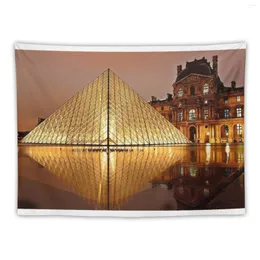 المنسوجات The Lotvre Museum Tapestry Carpet Wall Bedroom Decoration Home and Comfort Decor