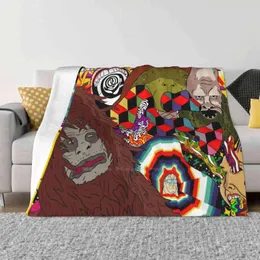 Одеяла Big Lez Show Wall Art Artrival Fashion Leisure теплое фланелевое одеяло Trippy TBLS Sassy Sasquatch