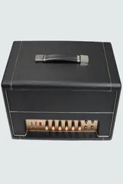 JTM45 50W VINTAGE CABINET HAND TIRED ALL TUBE Electric Guitar amp -huvud i svart med KT66 Tube Musical Instruments8004552