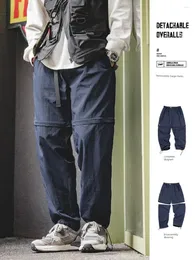 Мужские штаны Madeng Mountain Style Снятая деконструктивная короткая рабочая одежда