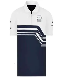 Nuova stagione F1 Team Racing Suit Tshirt Formula First Halfleeve Clothing Series Lapel Polo Shirt4590690