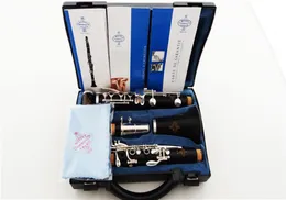 Nowy bufet 1825 B18 klarnet 17 Klucz Cramponcie Apris Clarinet z czarną skrzynką Bakelite Rube Clarinet Instruments 2897530