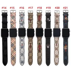 Fashion Designer per Apple Smart Watch Bands 42mm 38mm 44mm 44mm Cingcio regolabile a buon mercato per iWatch 5 4 3 2 cinghie sostituiti replica8083058